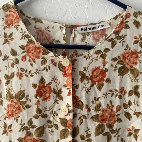 Reformation Fauna Dress- Foliage - Picture 5 of 5